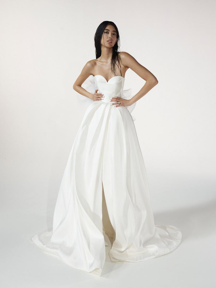Vera Wang Bride strapless bridal gown FAUSTINA