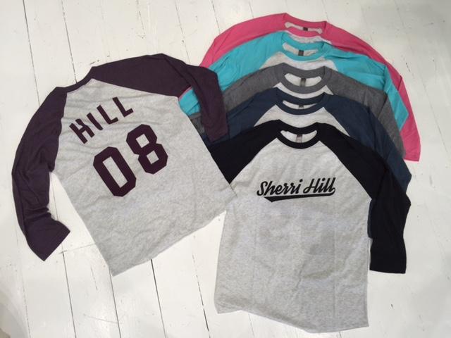 Sherri Hill Baseball 3/4 length sleeve t-shirt SH2017