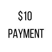  $10 Payment