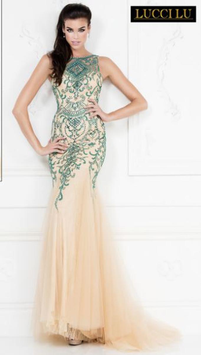 Mermaid Evening Gown 8097