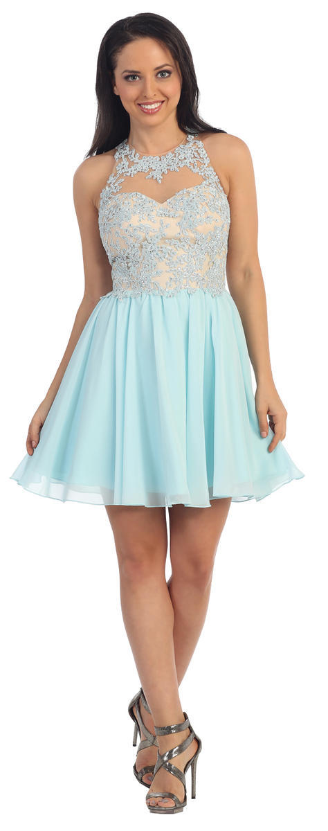 DQ Lace Short Dress