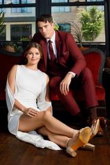 Image of Burgundy Metro Suit ~Purchase Only~
