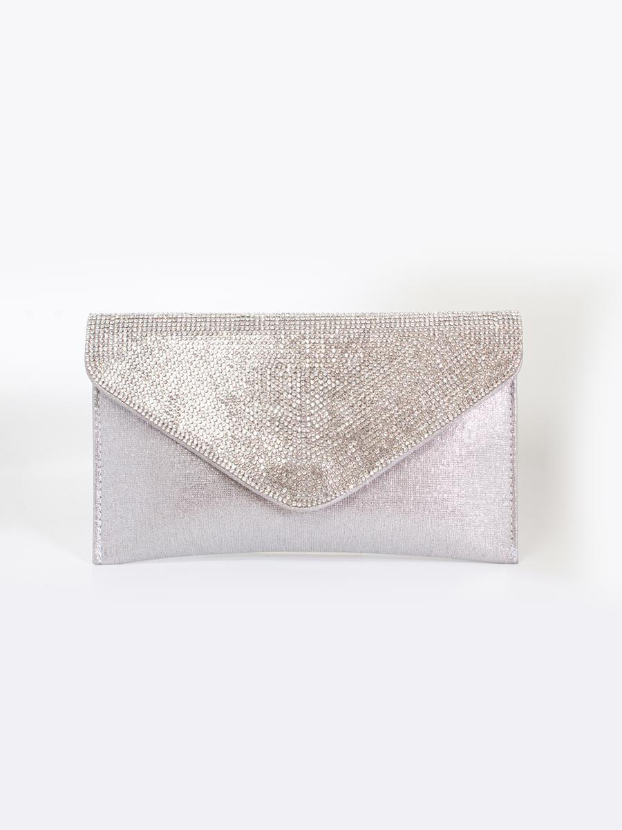 Crystal Flap Envelope Clutch