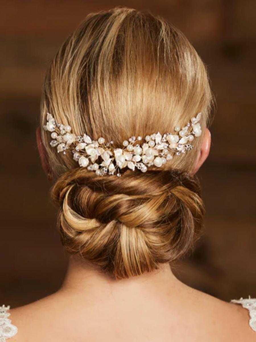 THE BRIDAL VEIL CO - Flowerback/side comb 9178