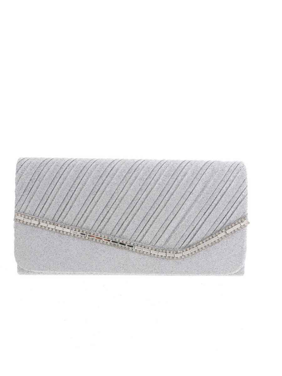 UR ETERNITY BAGS - Fashion Glitter Fabric Evening Clutch Bag / glitte