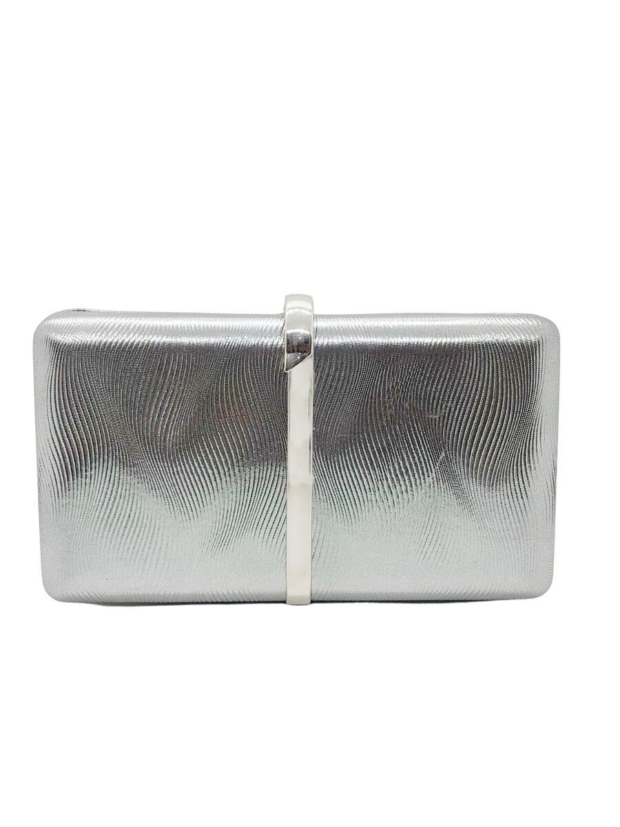 Lady Couture - Metallic Dressy Clutch