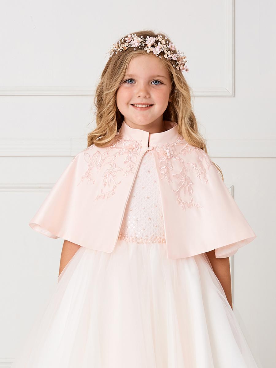 TIP TOP childrens - Satin Cape with Applique 7912