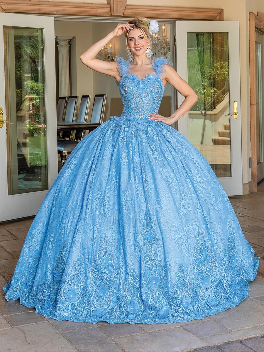 Dancing Queen - Flowers ballgown lace