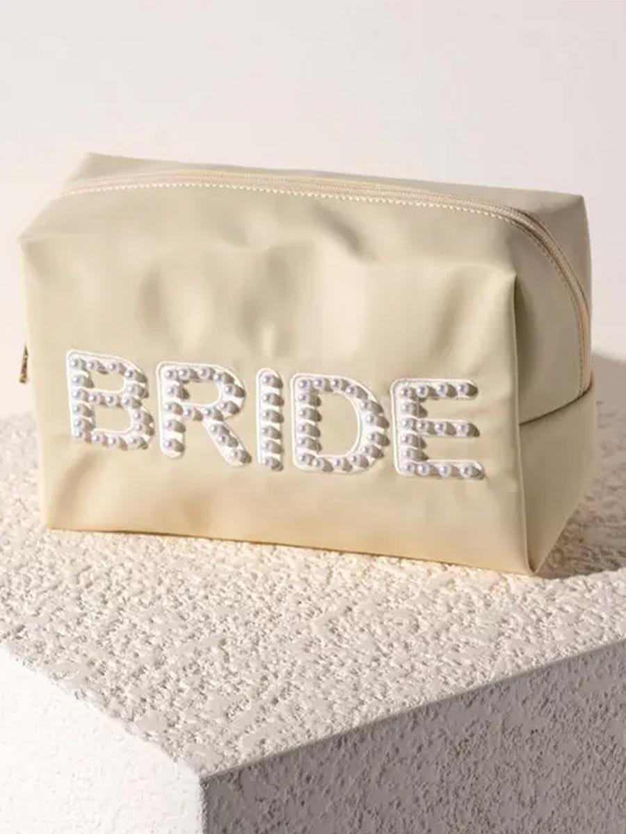 Shiraleah - Bride With Pearl Zip Pouch 02-62-017