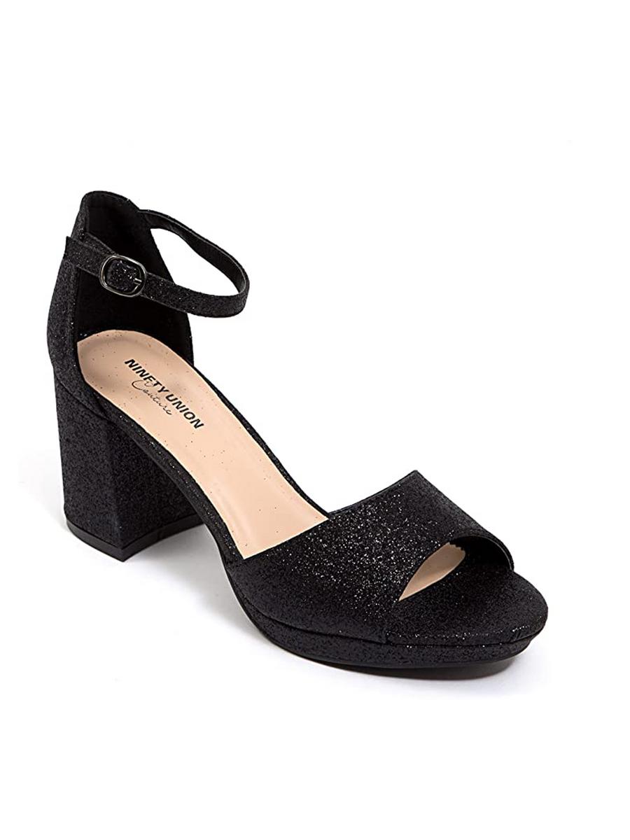 Lady Couture - Mid Block Heel All Glitter JAZZY