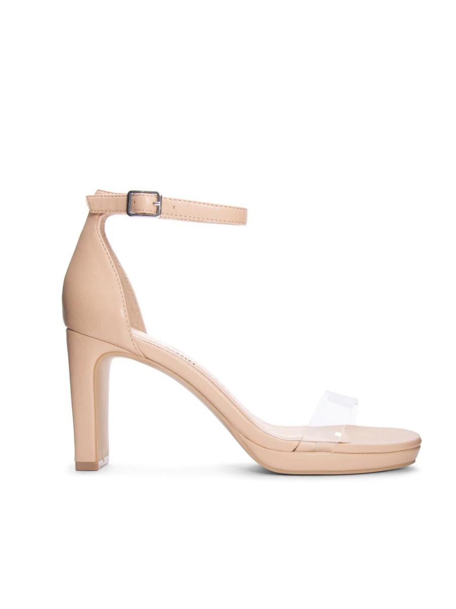 CHINESE LAUNDRY - High Heel Square Clear Strap TINIE