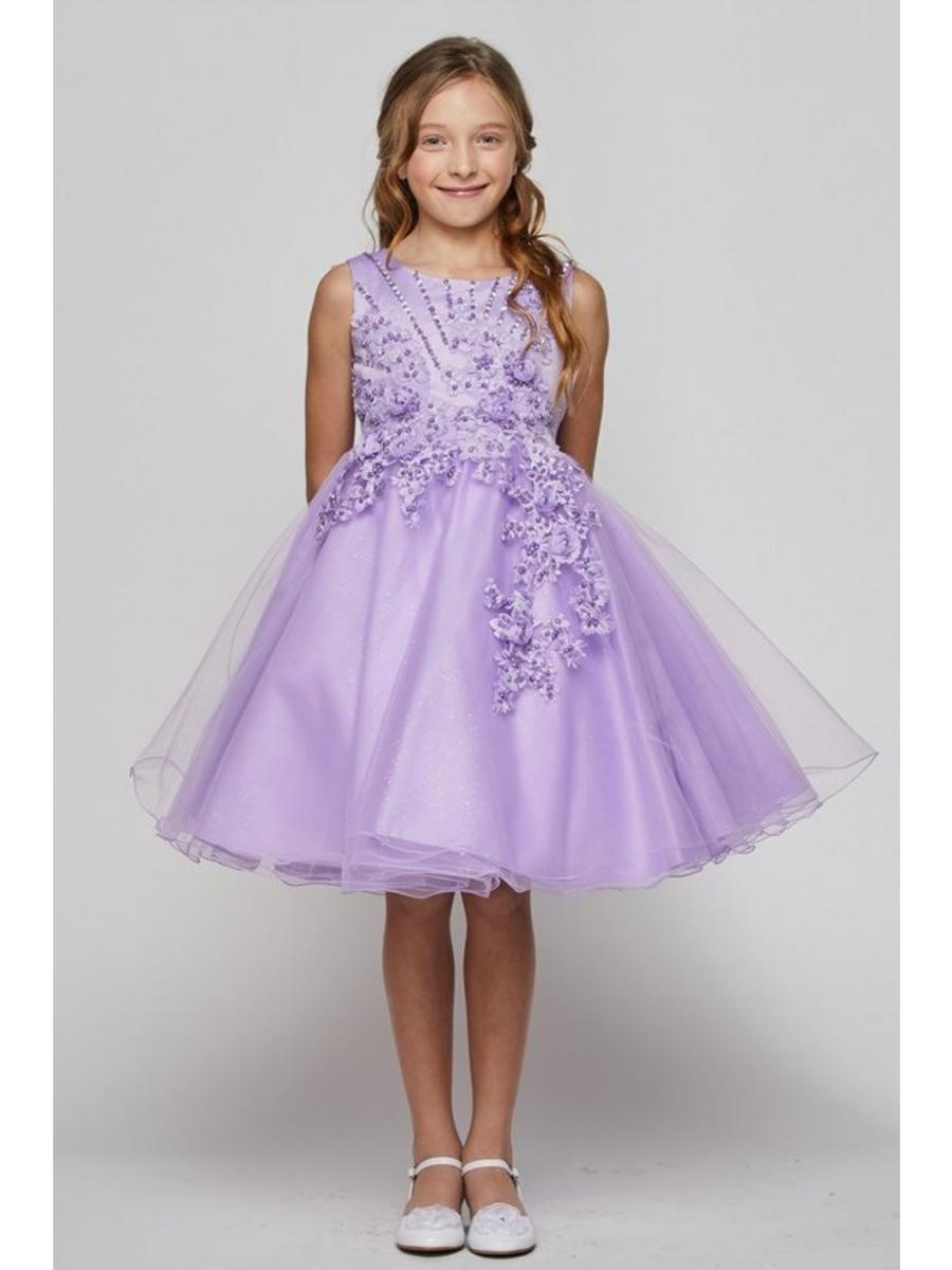 Cinderella Couture - Sleeveless Flower Dress
