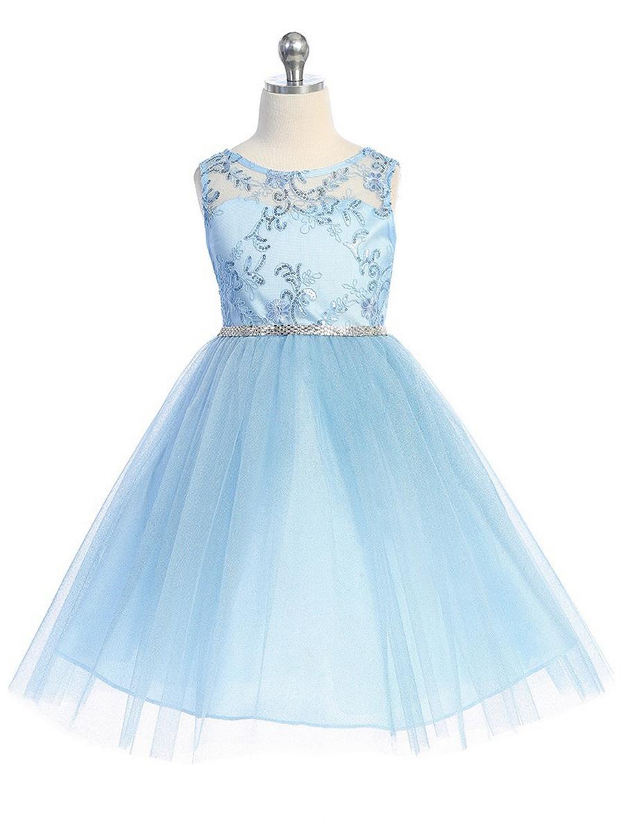 MY BEST KIDS - Embroided Tulle Dress
