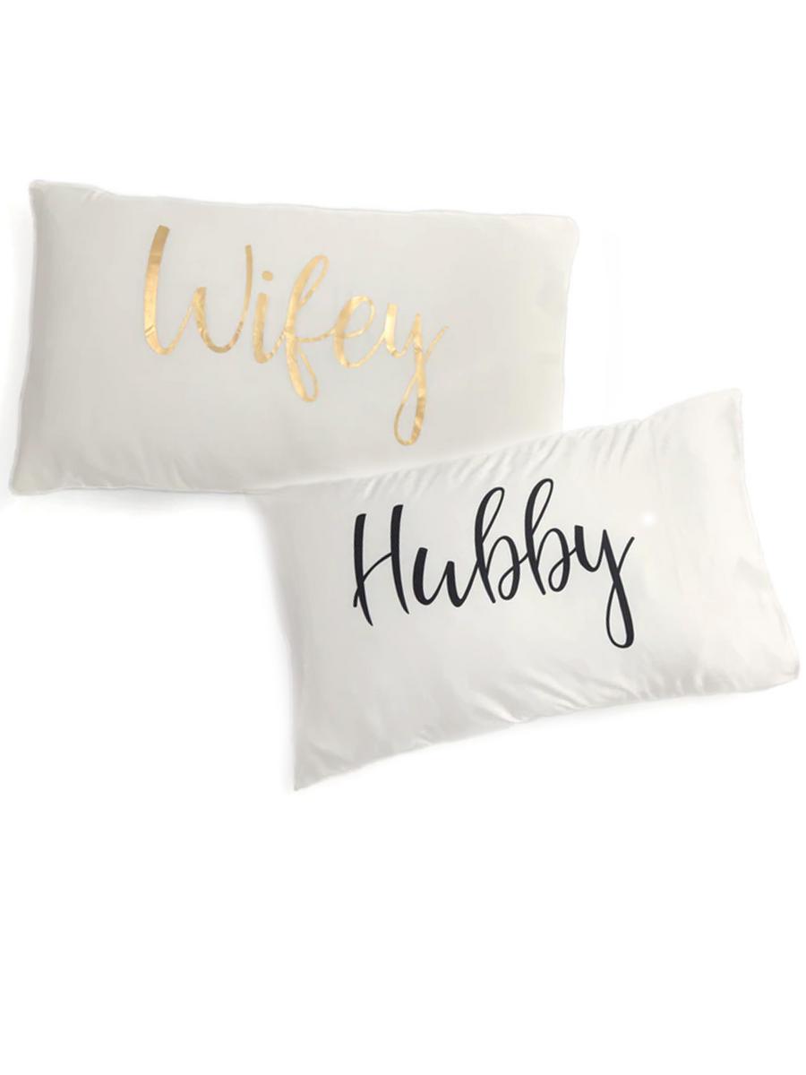 Shiraleah - Set Hubby And Wifey Pillow