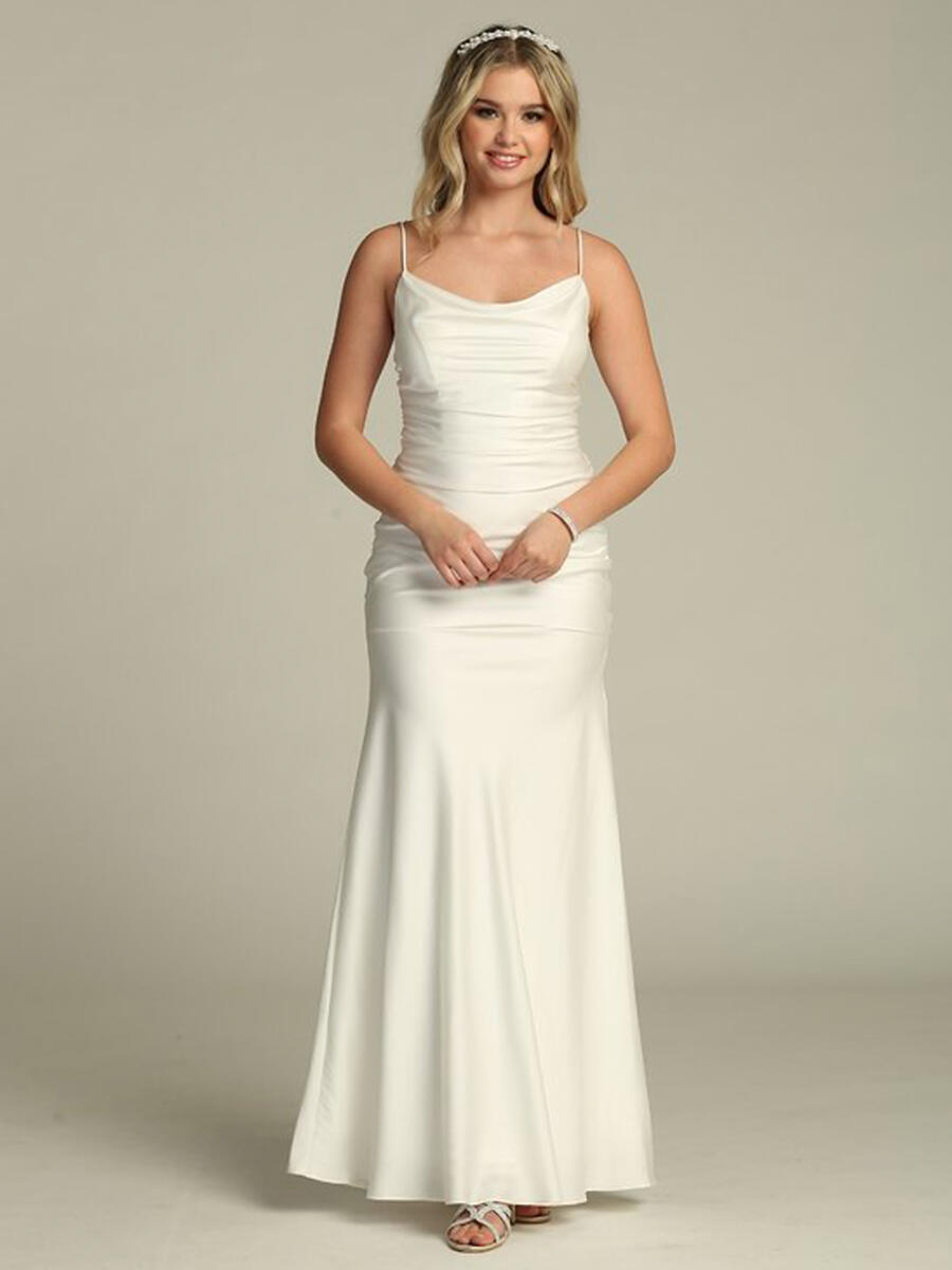 CINDY COLLECTION USA - Jersey Fitted Gown