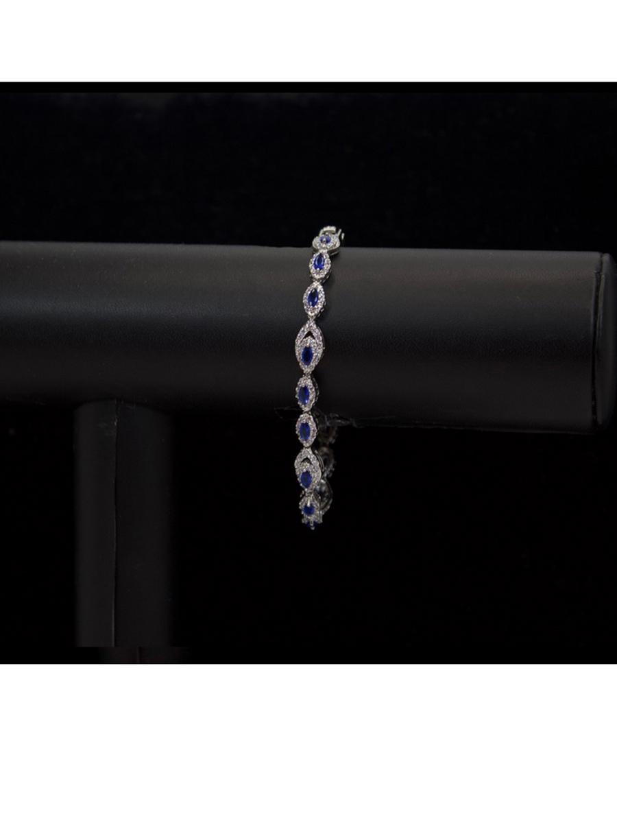 White Gem Design USA - Cubic Zirconia Bracelet 1701B