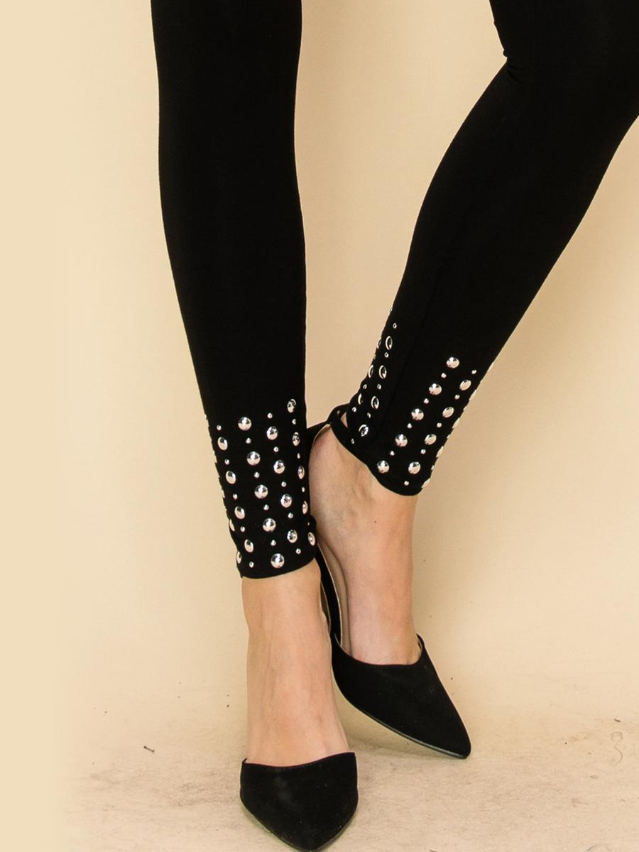 Vocal Apparel - Stone and Studs Leggings 20234P
