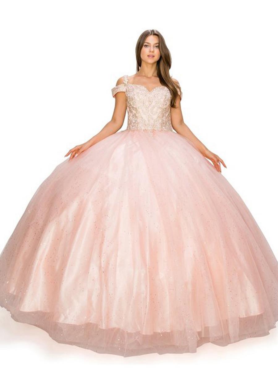 Cinderella Couture - Ball gown, off the shoulder 8028J