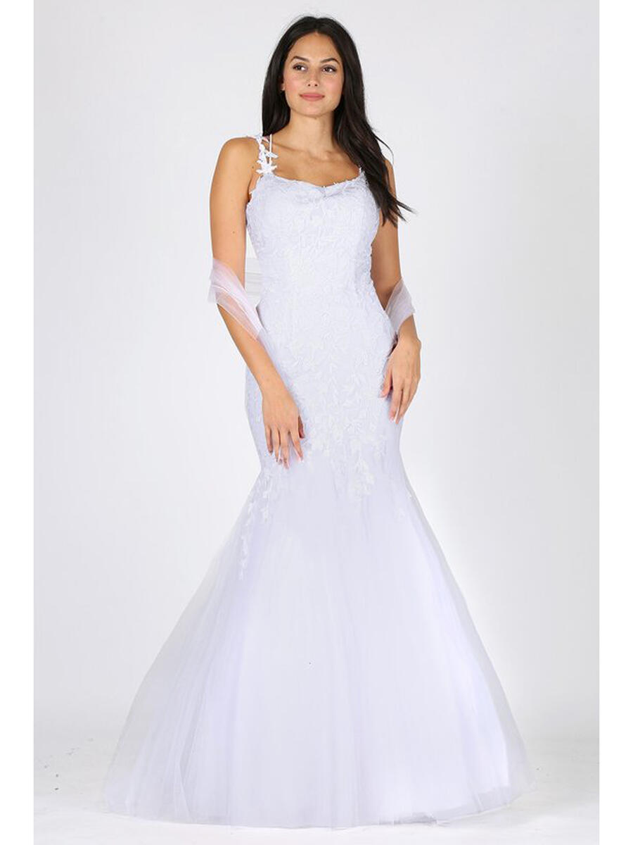 Fashion Eureka - Tulle Embroidered Gown 9957