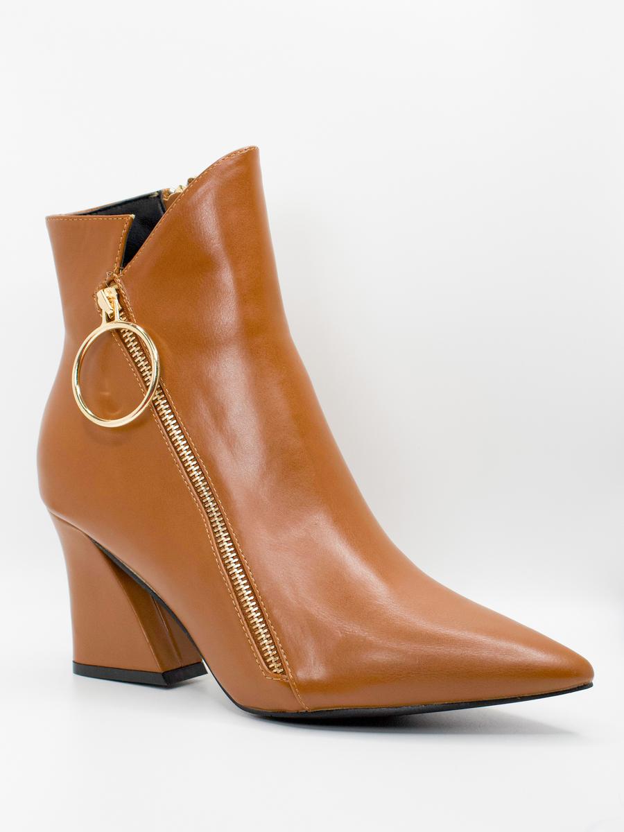Lady Couture - Mid Banana Heel With Ring Zipper