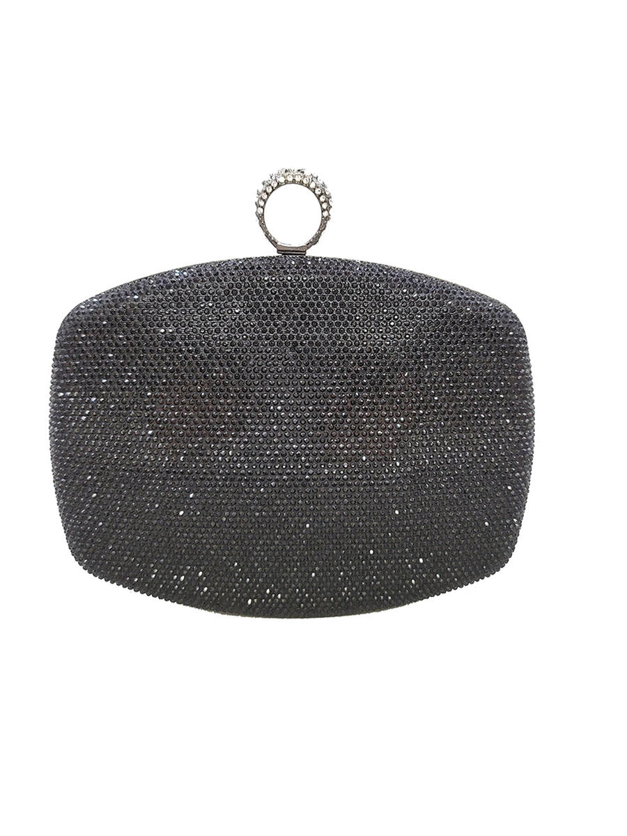 WONA TRADING INC - Shimmery  Rhinestone Evening Clutch Bag EB10081