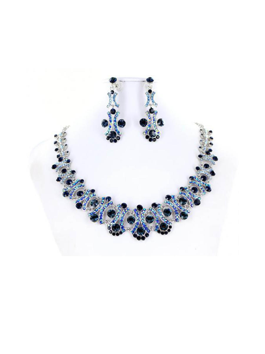 HELEN'S HEART LLC - Blue Stone Necklace