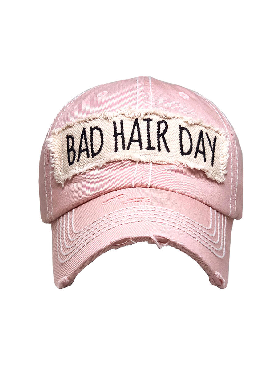 WONA TRADING INC - Bad Hair Day Vintage Baseball Cap H1073