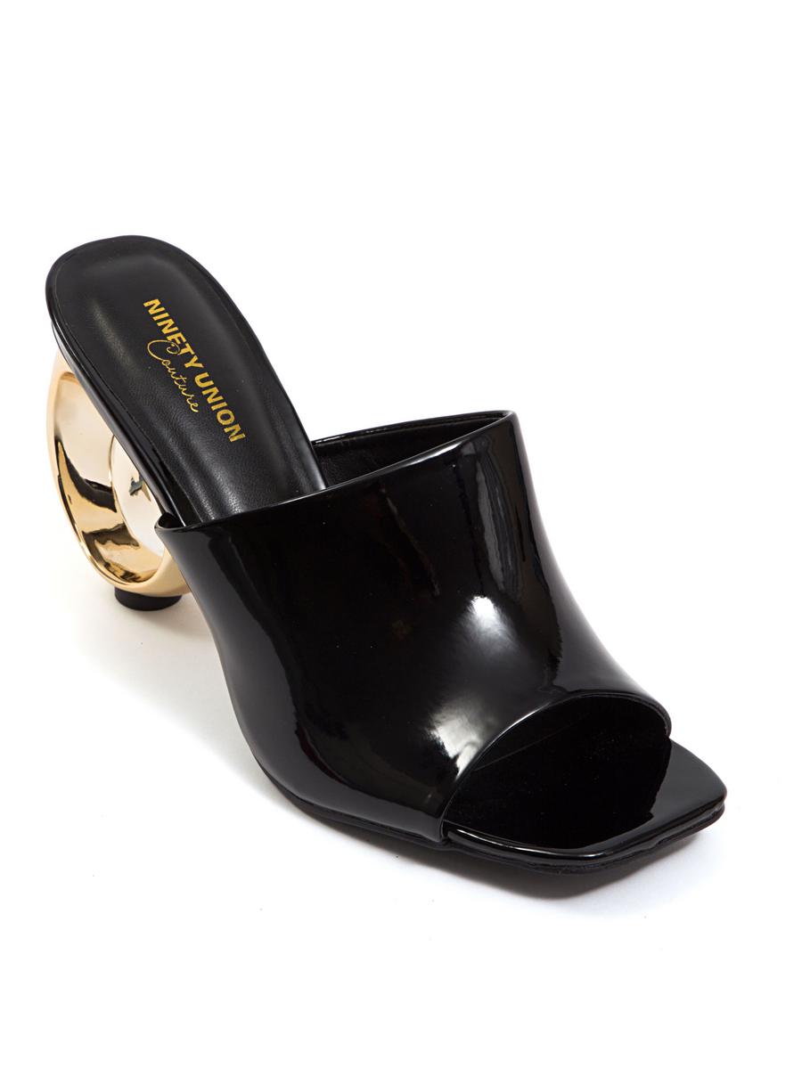 Lady Couture - Open Toe Slide Circular Round Heel JLOO