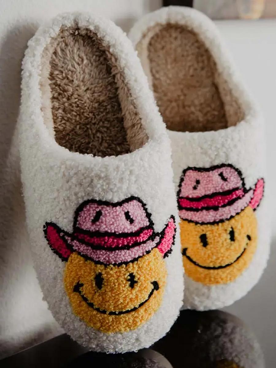 KATYDID COLLECTION - Happy Face Slipper