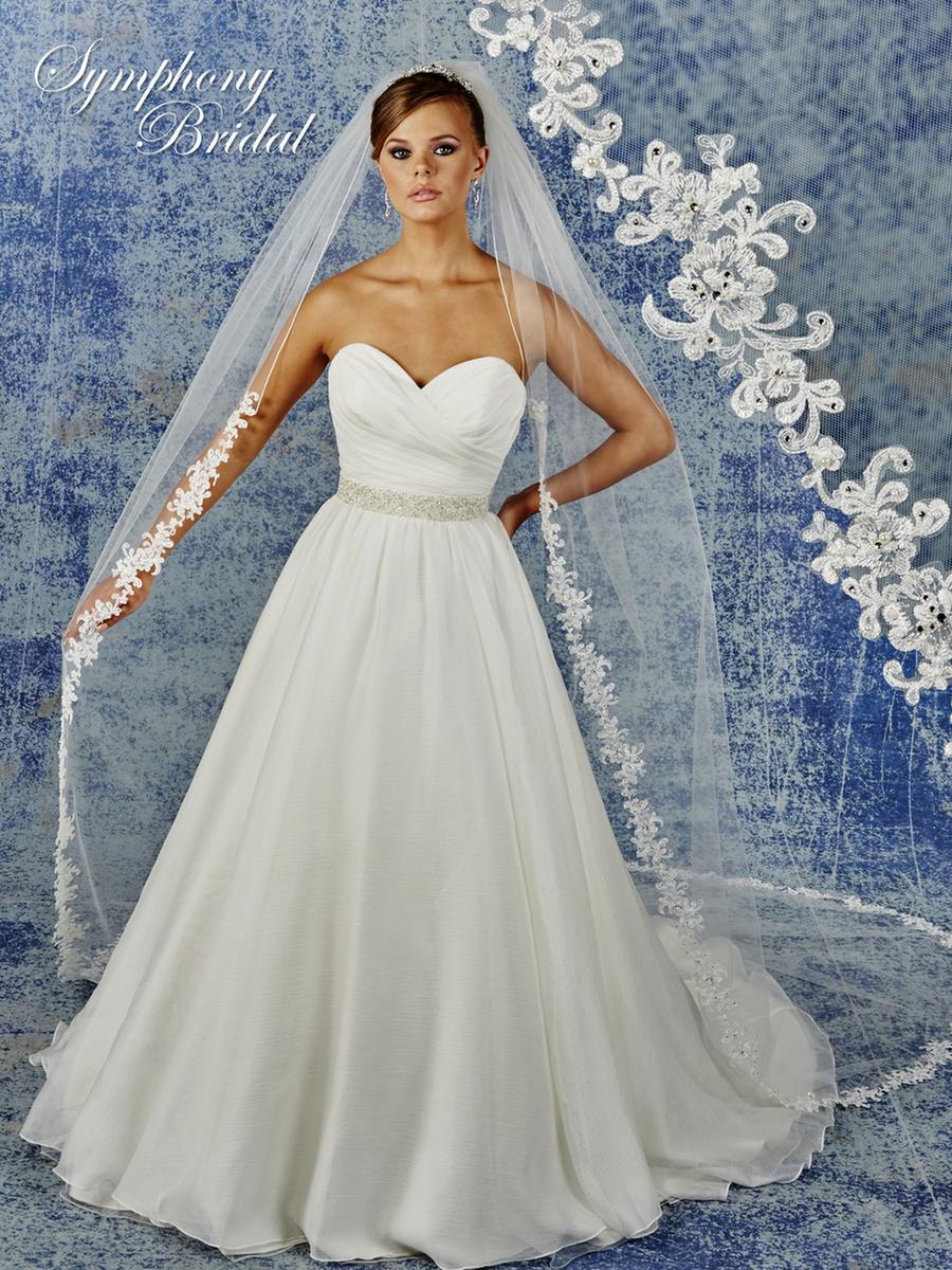 Symphony Bridal - 1 TIER CATHEDRAL VEIL