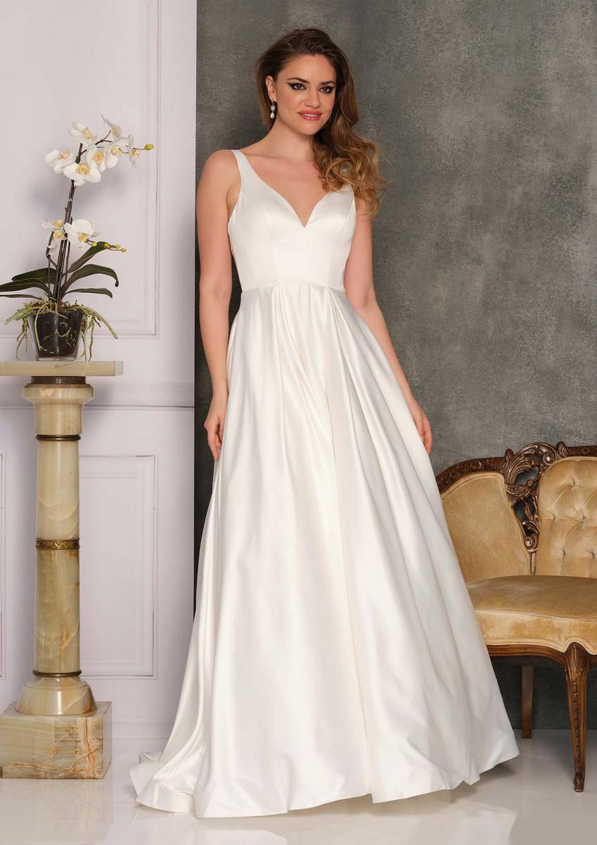 Dave and Johnny - Satin Bridal Gown A10360