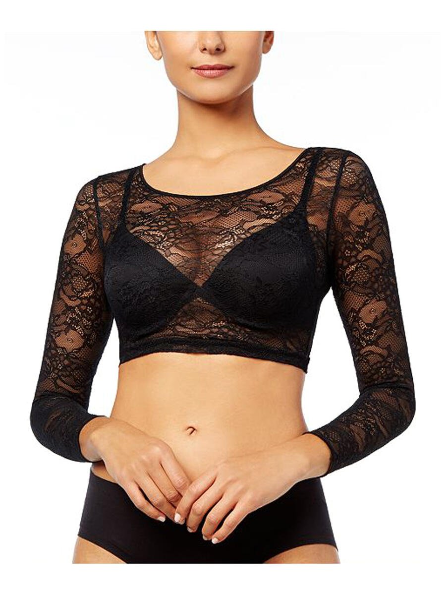 SPANX - Long Sleeve Crop Top Lace 20145R
