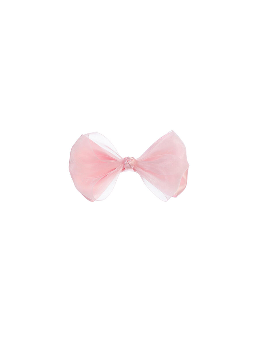 TIP TOP childrens - Satin And Organza Hair Bow M
