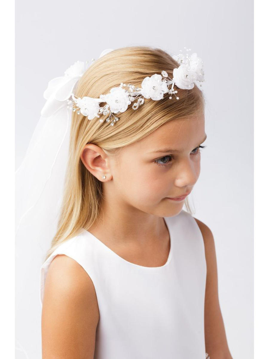 TIP TOP childrens - Flower Crown with Veil
