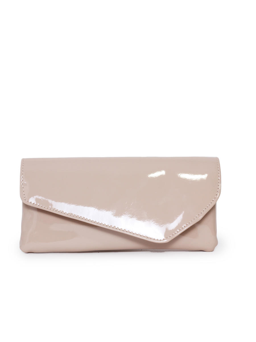 Touch Ups and Dyables - Asymmetrical Patent Clutch B768