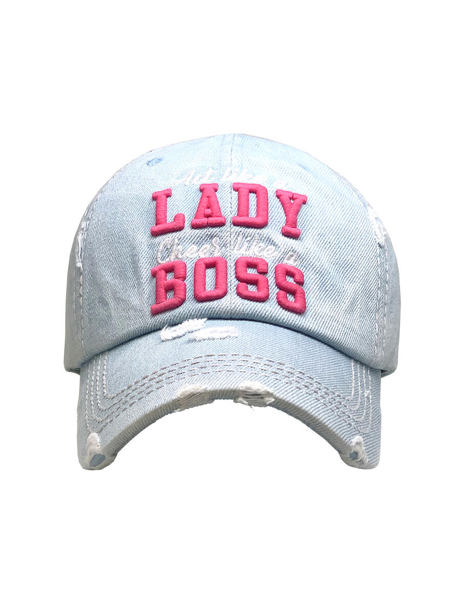 WONA TRADING INC - Lady Boss Baseball Hat