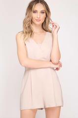 Image of Taupe Romper