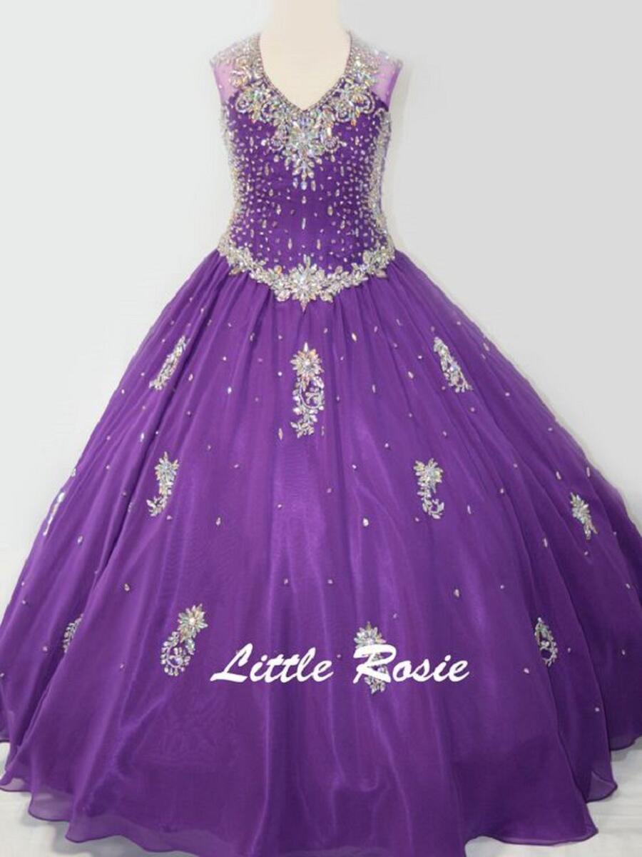 Little Rosie Long Pageant Dresses LR2108