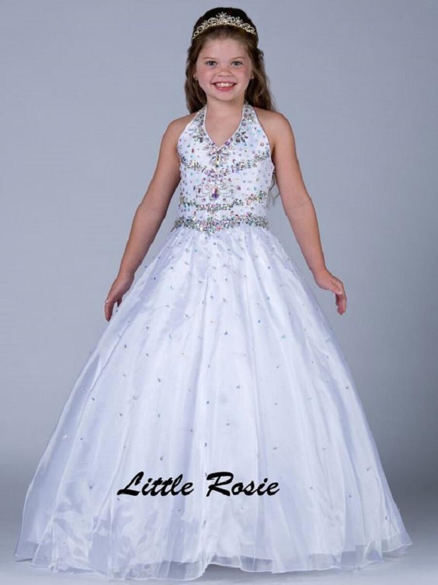 Little Rosie Long Pageant Dresses