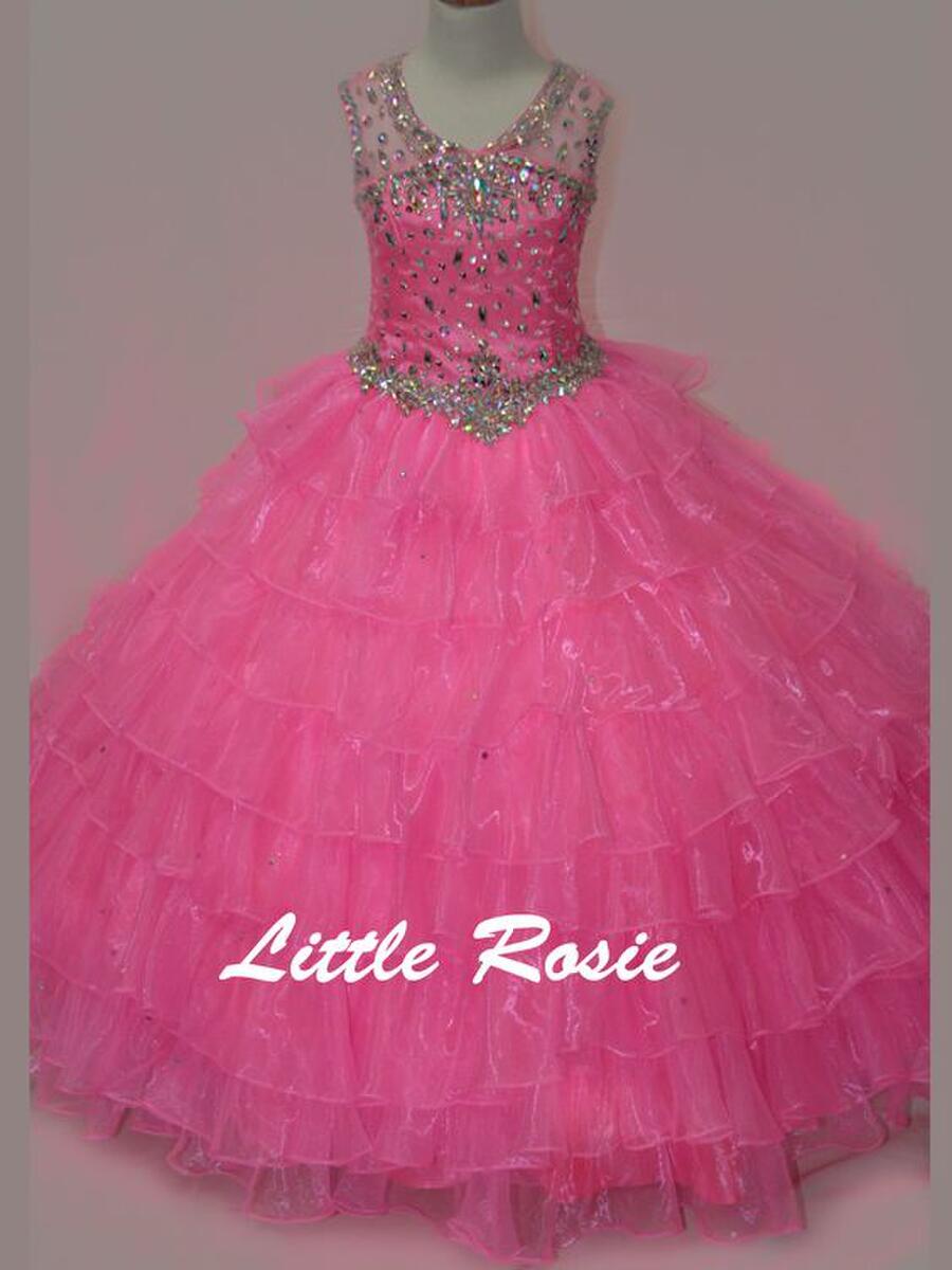 Little Rosie Long Pageant Dresses LR2082