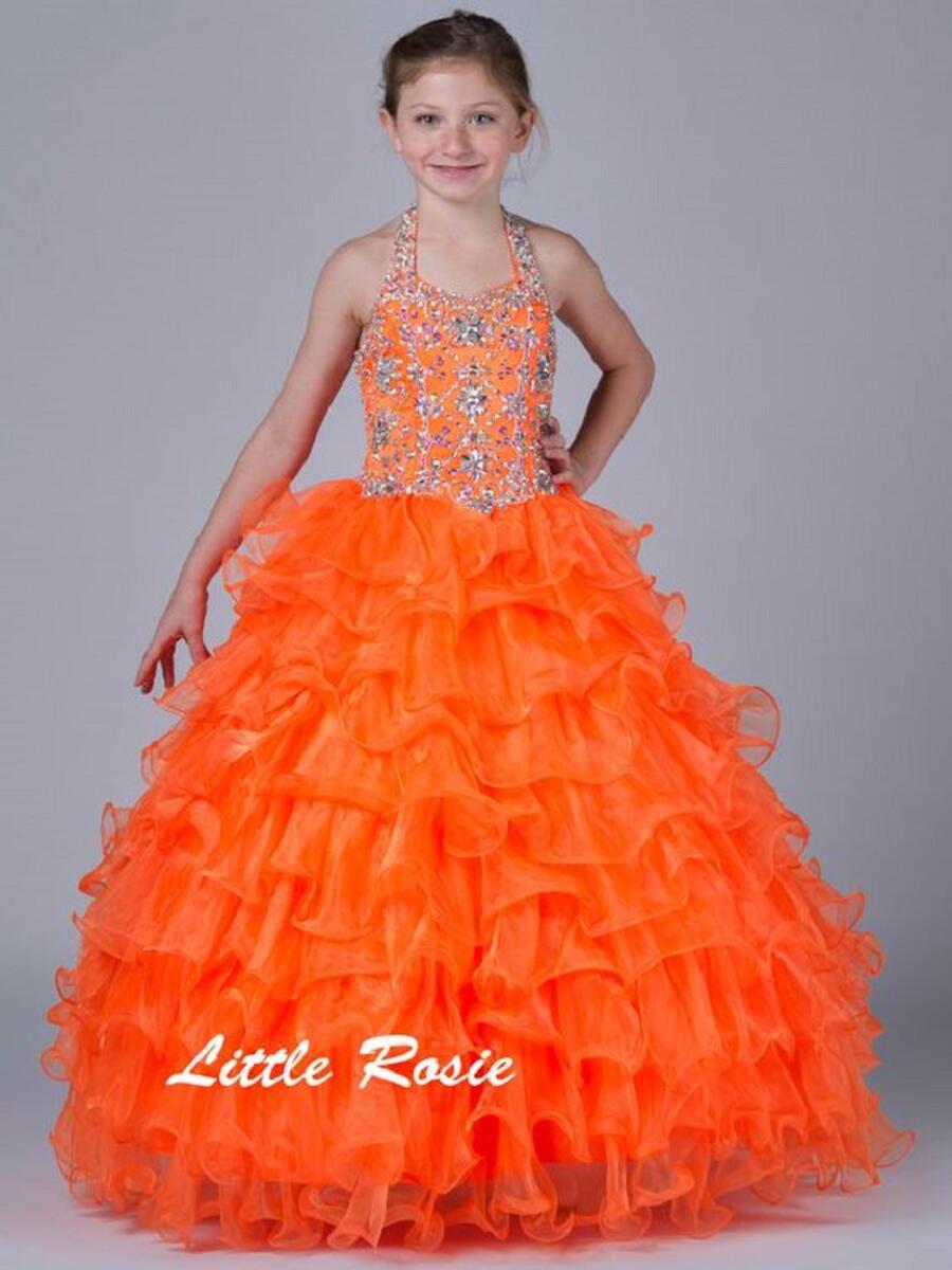 Little Rosie Long Pageant Dresses LR2058