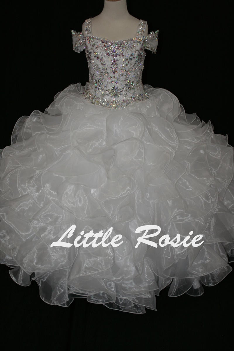 Little Rosie Long Pageant Dress LR2134