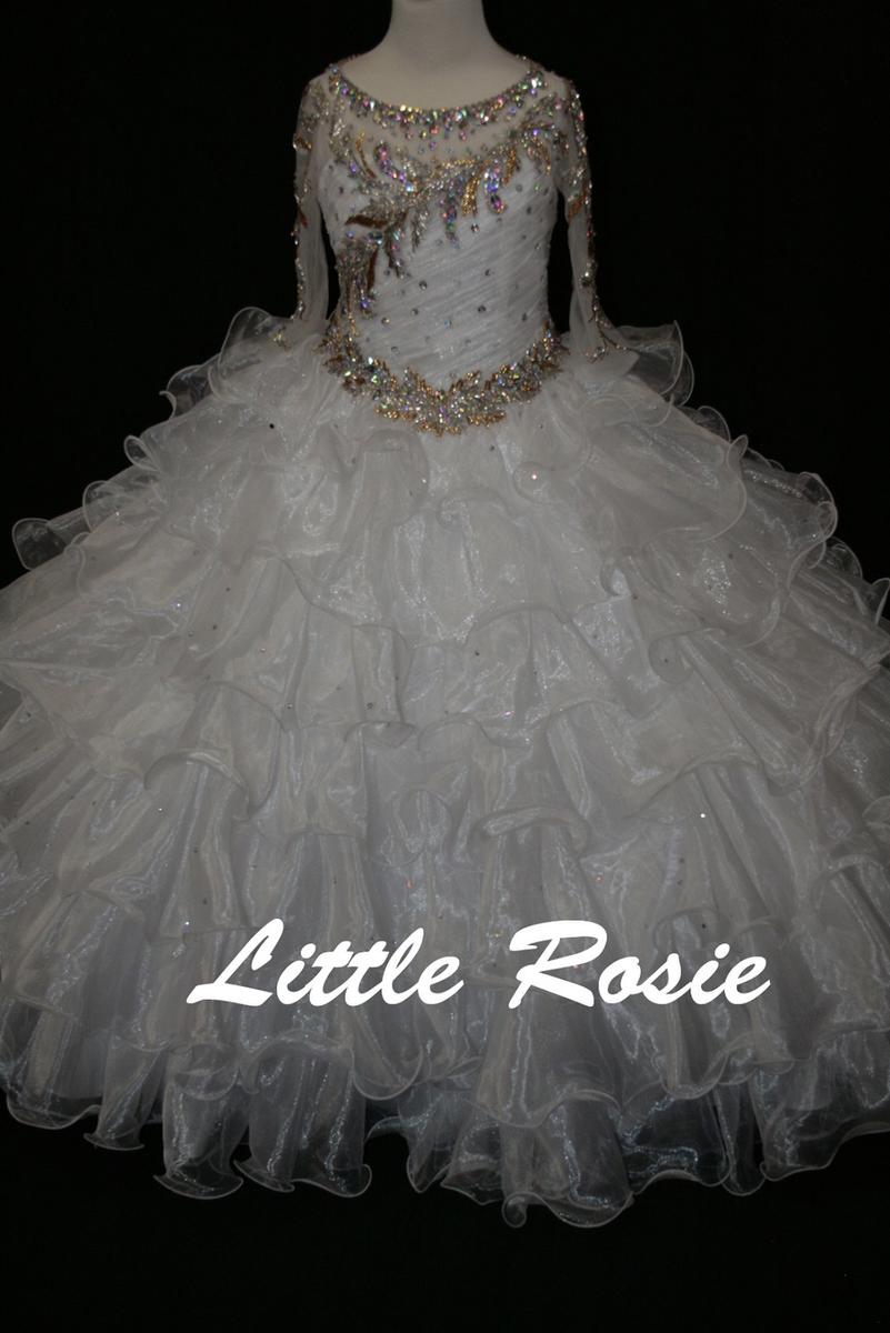 Little Rosie Long Pageant Dress