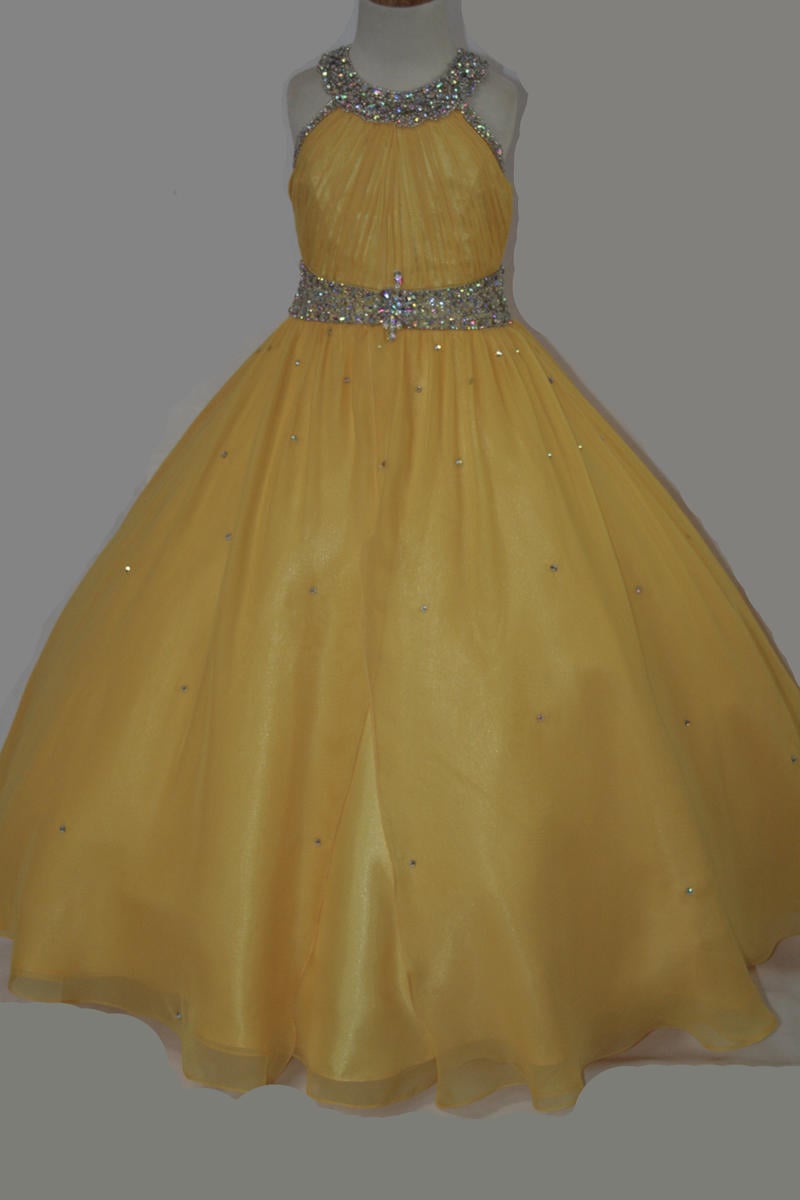 Little Rosie Long Pageant Dress LR2161