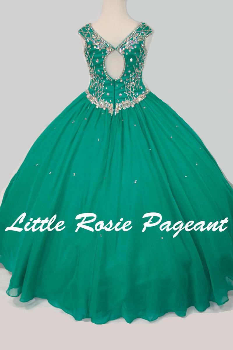 LITTLE ROSIE LONG PAGEANT DRESS LR2174