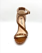 Image of Crossover Ankle Strap Heel