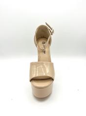 Image of Platform Chunky Heel - Patent Leather
