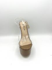 Image of PLATFORM HEEL - LUCITE