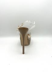 Image of PLATFORM HEEL - LUCITE