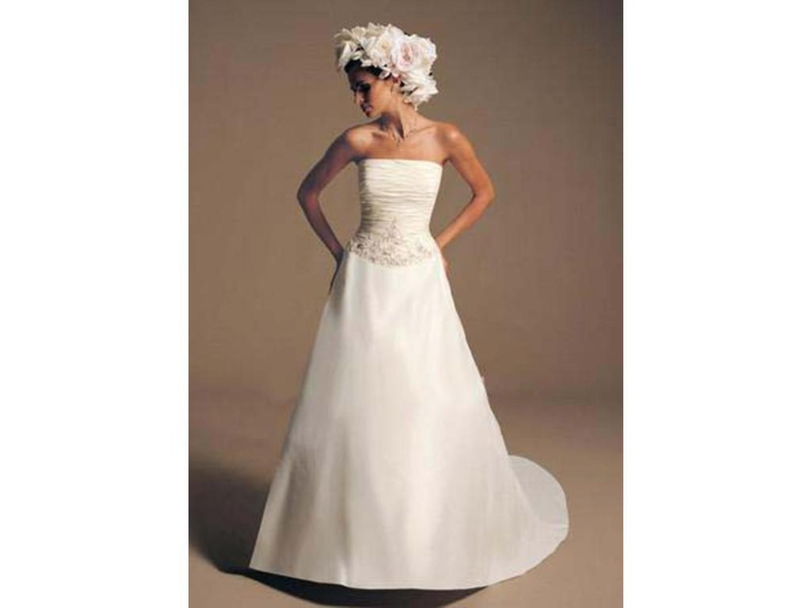 Jewel Floral Detail Bridal Gown 012606